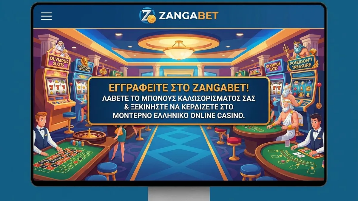 Εγγραφή με μπόνους στο Zangabet